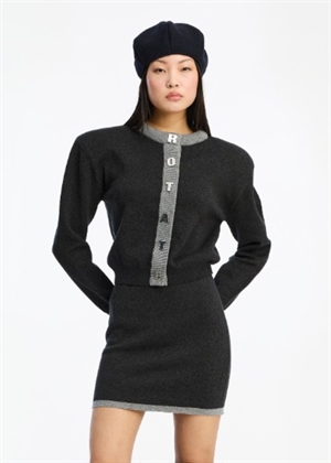 Firm knit cardigan Phantom Comb. ROTATE By Birger Christensen